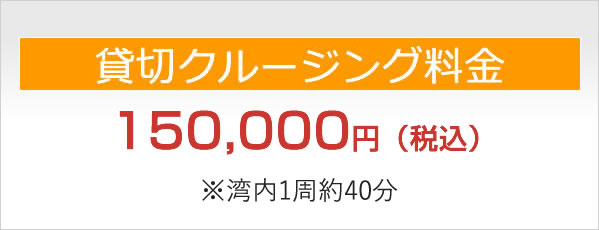 小樽港湾内コース料金