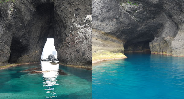 青の洞窟・窓岩コース