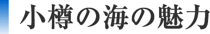 小樽の海の魅力